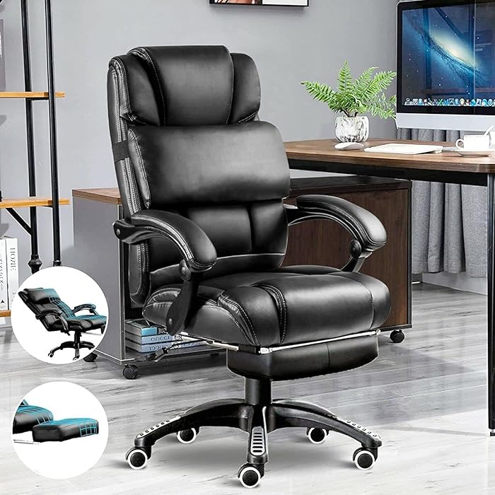 Buy Blisswood Executive Office Chair With Footrest & Lumbar Support