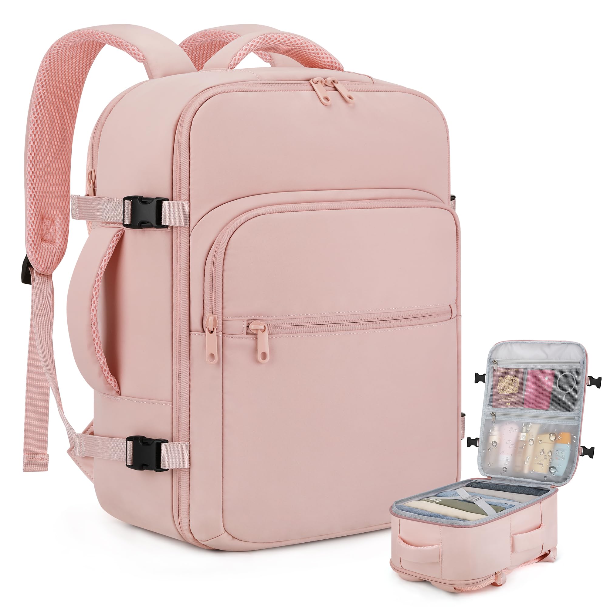 ETRONIK Ryanair Handgepäck Rucksack 40x30x20, Rucksack Handgepäcks Flugzeug für Easyjet Lufthansa, Handgepäck Tasche 40x30x20CM mit Nasse Tasche
