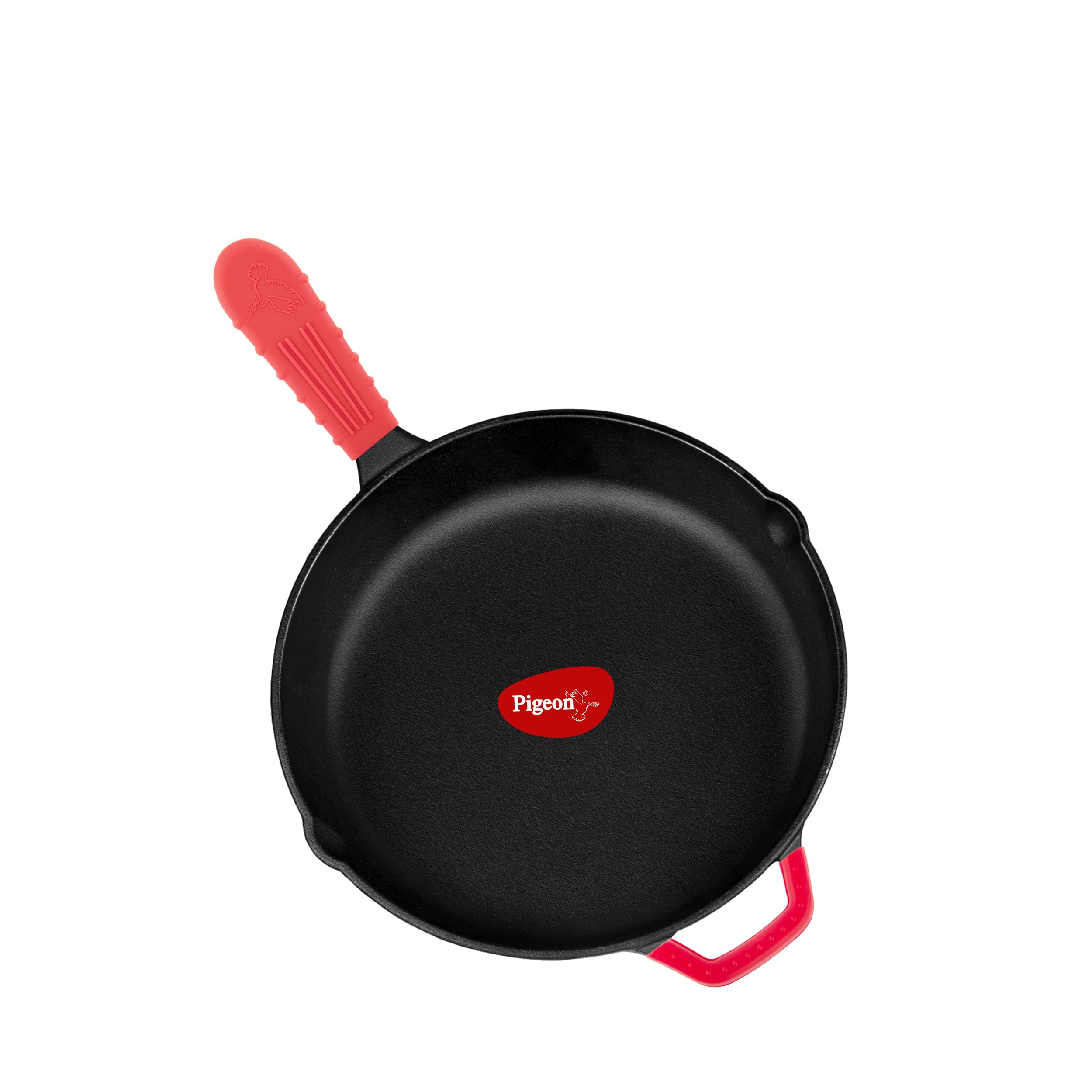 Pigeon by Stovekraft Cast Iron Frying Pan, 22 cm | Naturally Nonstick | Pre-Seasoned with 100% Vegetable Oil | Toxin-Free | Perfect Crisping | Stylish Handle | Bring Back Nostalgic Taste in Cooking (B0CZ8WJZMK) Amazon Price History, Amazon Price Tracker