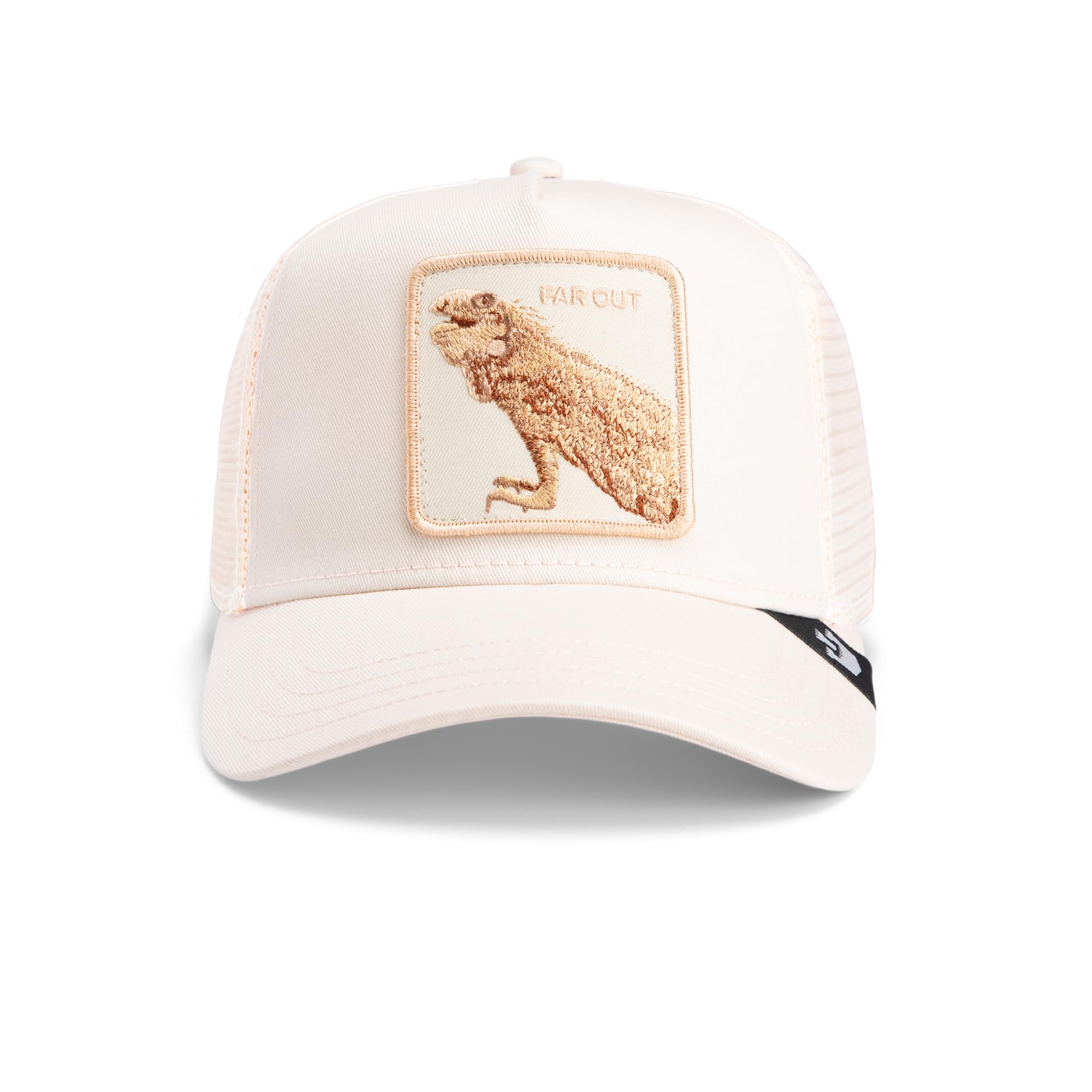 Goorin Bros. Far Out Mirage Lizard Beige Adjustable Trucker Cap