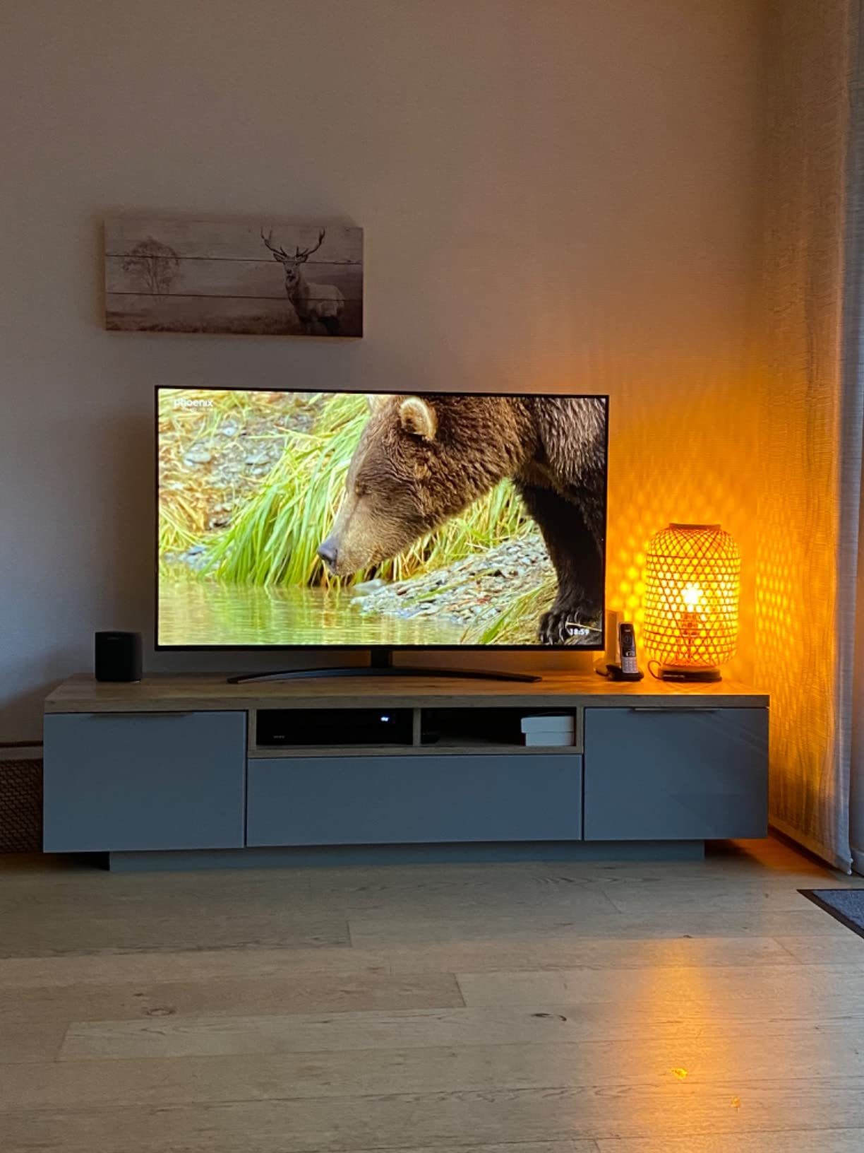 Wir sind sehr zufrieden mit dem Fernseher