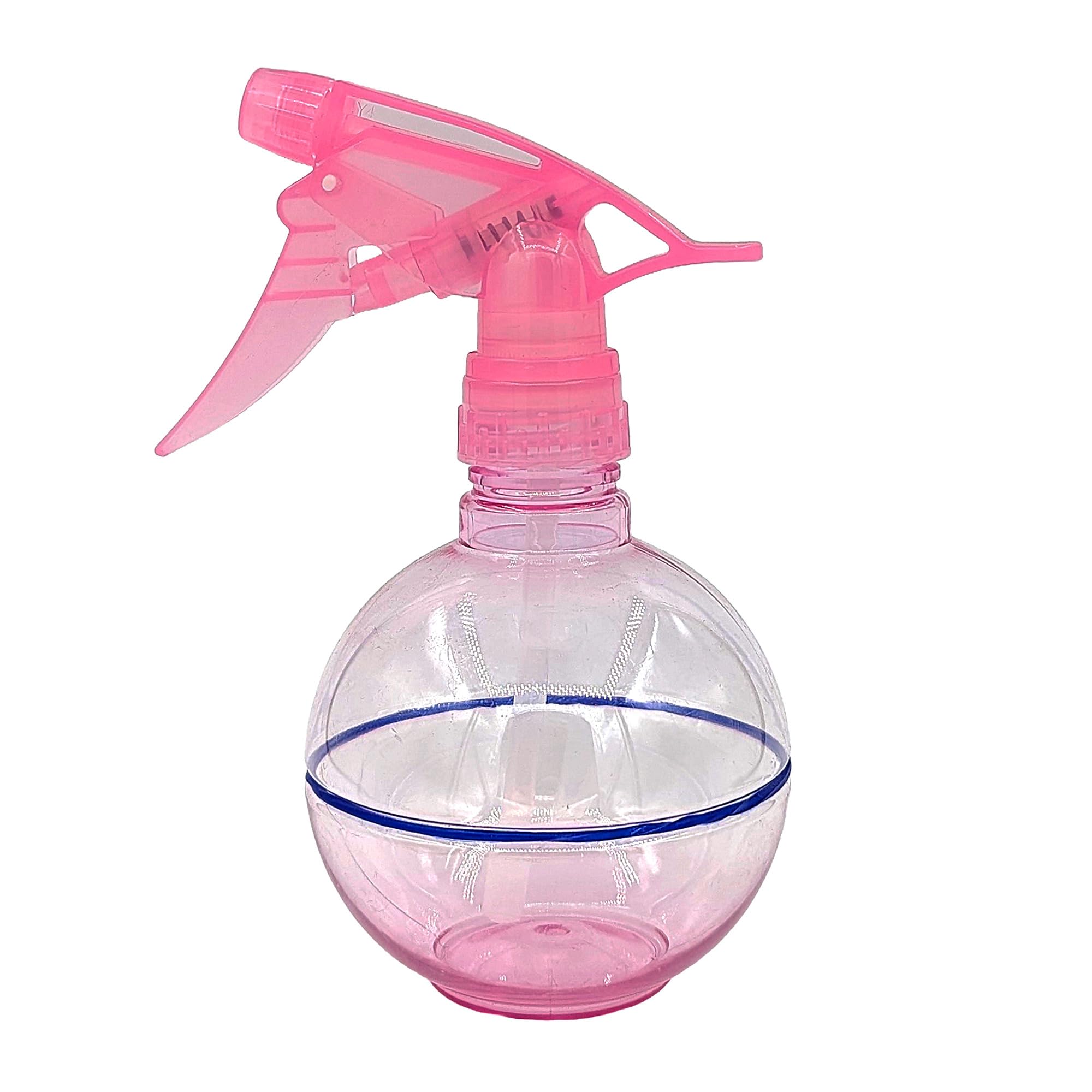 Eson Pink, 300Ml Water Spray Bottle - Empty Refillable Fine Mist Sprayer For Hair - Ideal Refillable Trigger Sprayer Bottles For Hairdresser, Barber, Salon, Gardening (Pink, 300Ml)