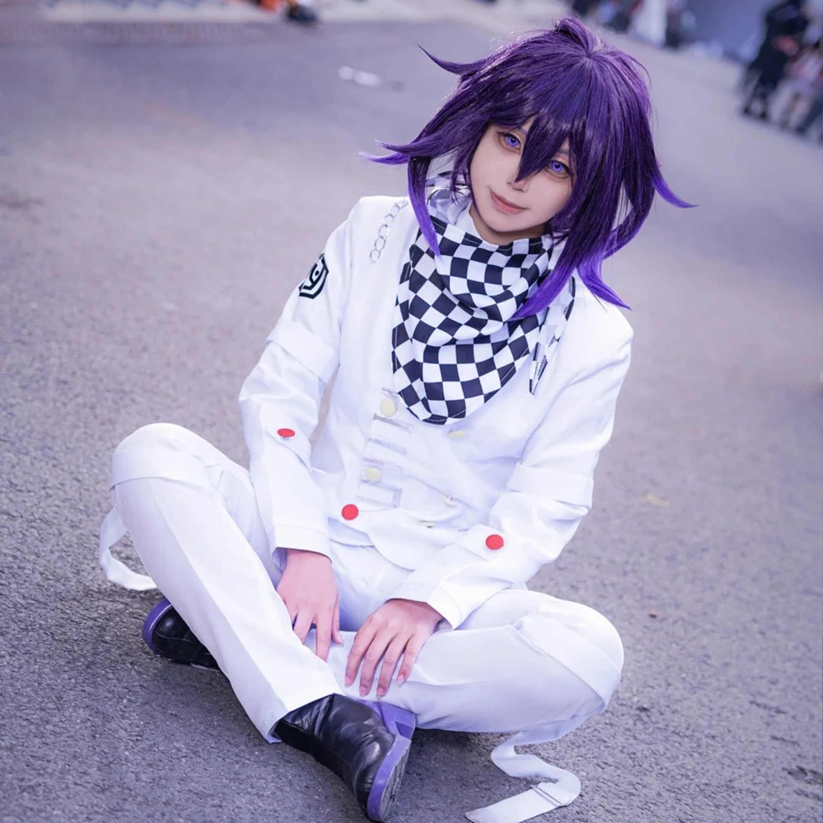 ダンガンロンパ 王馬小吉 コスプレ衣装＋ウィッグ Amazon.co.jp: ダンガンロンパ 王馬小吉 コスプレ衣装 ウィッグ