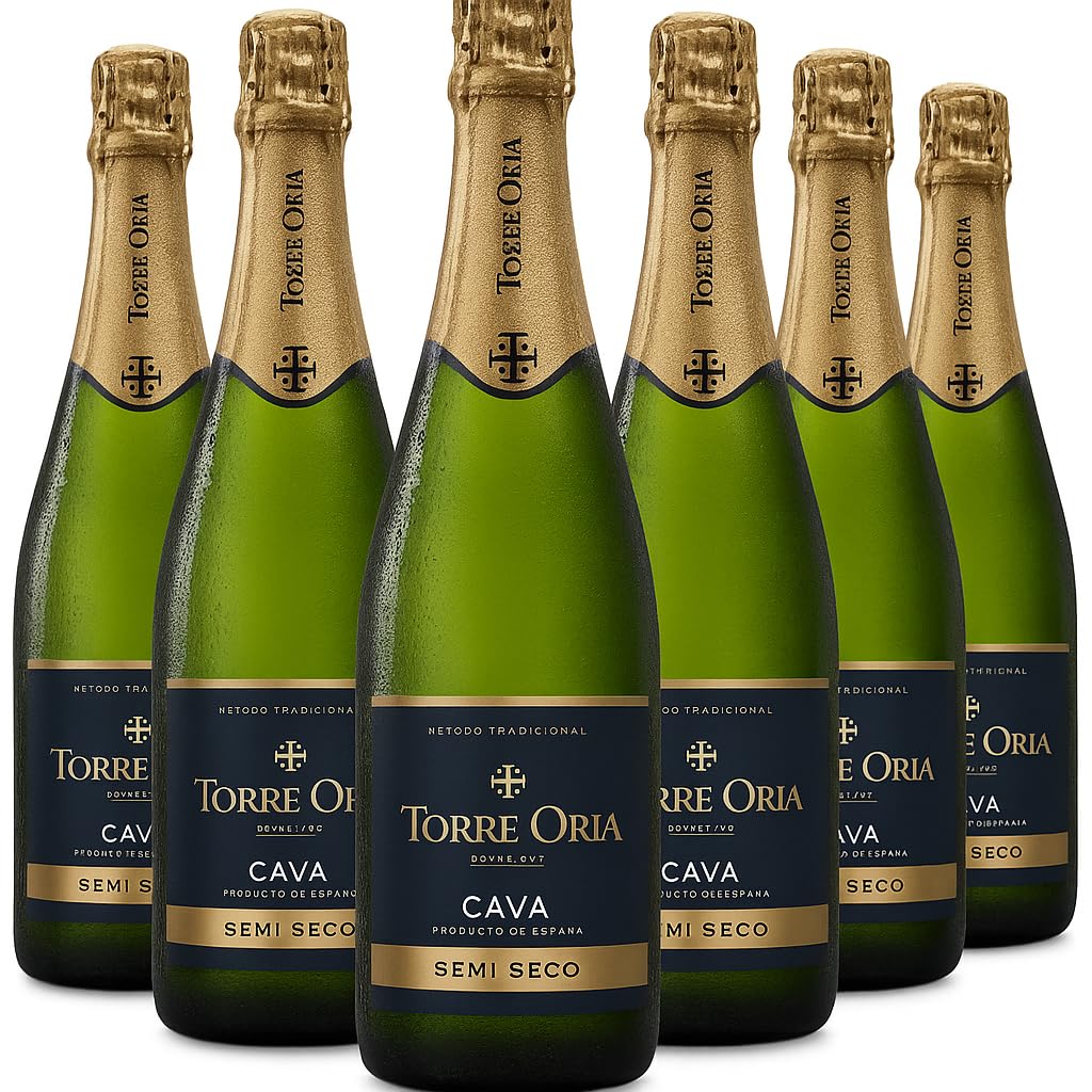 Cava Semiseco Torre Oria – Caja 6 | Elegancia, Frescura y Equilibrio. Bodega Tradicional