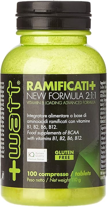 +watt Amminoacidi + watt ramificati+ 2:1:1 vitamin b loaded 100 compresse 16198