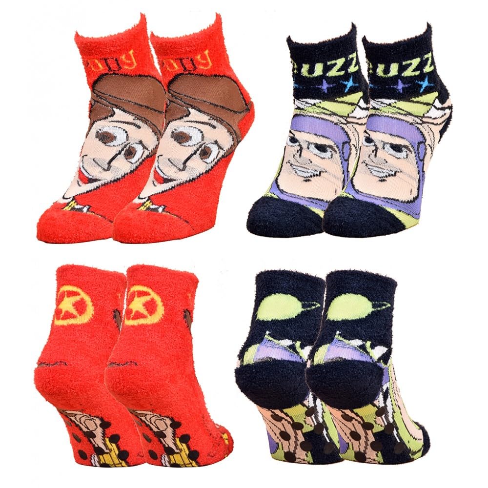 Ozabi – Toy Story Licensed Children's Novelty Socks – Assorted Photo Models depending on availability – Multi-Coloured - Multicolour - One Size Unique