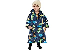 KFUBUO Dinosaur Ride On Blanket Hoodie for Kids Toddlers