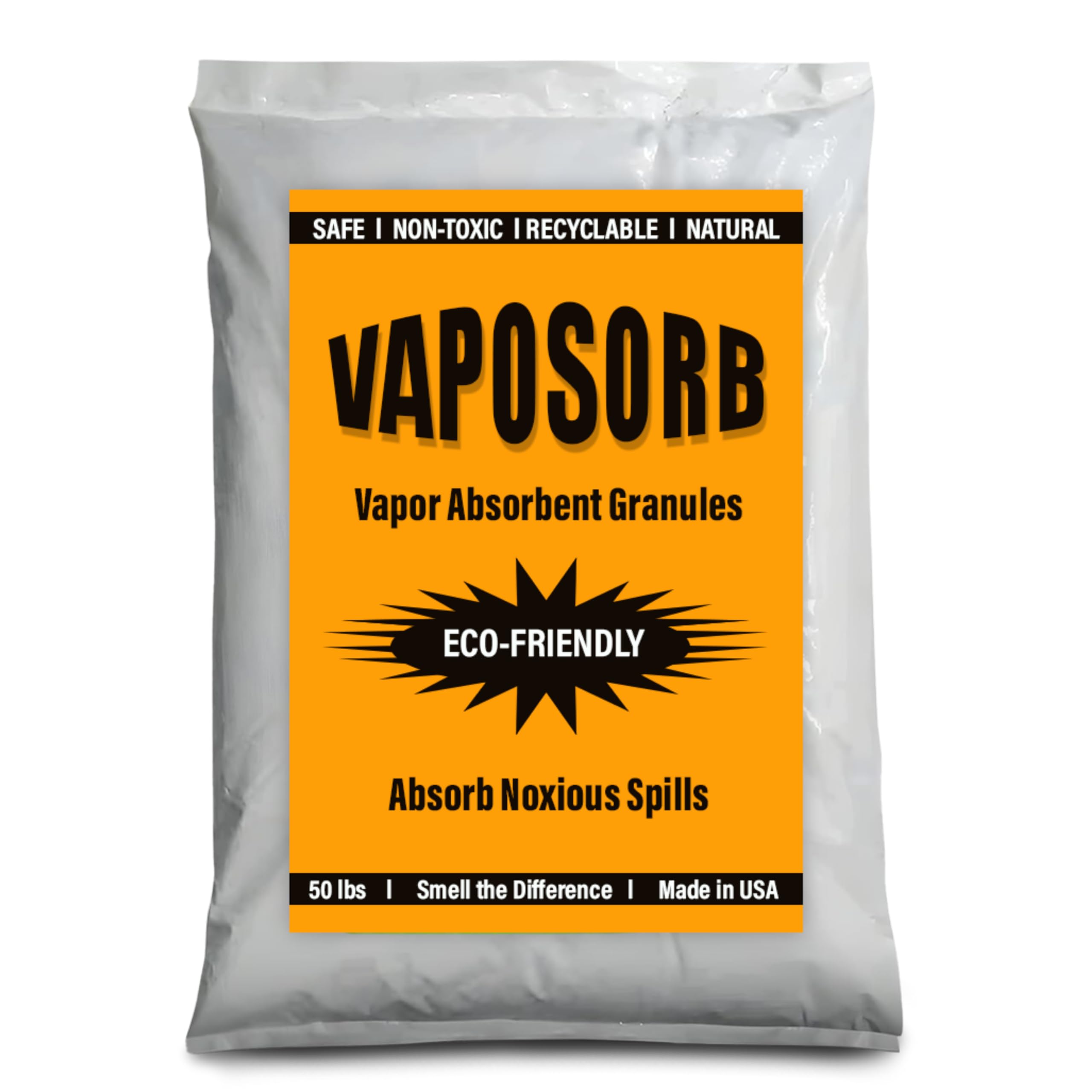 VAPORSORB Reusable Vapor Removal Pouch – Eliminates Solvent & Gas Fumes – Covers 300 Sq. Ft.