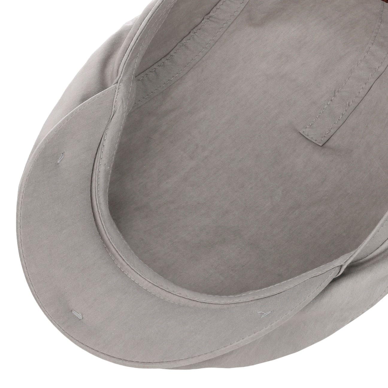 Stetson Sustainable Driver Flatcap Einfarbige Schiebermütze Bio-Baumwolle Nachhaltig Made in The EU Herren Frühjahr bis Winter