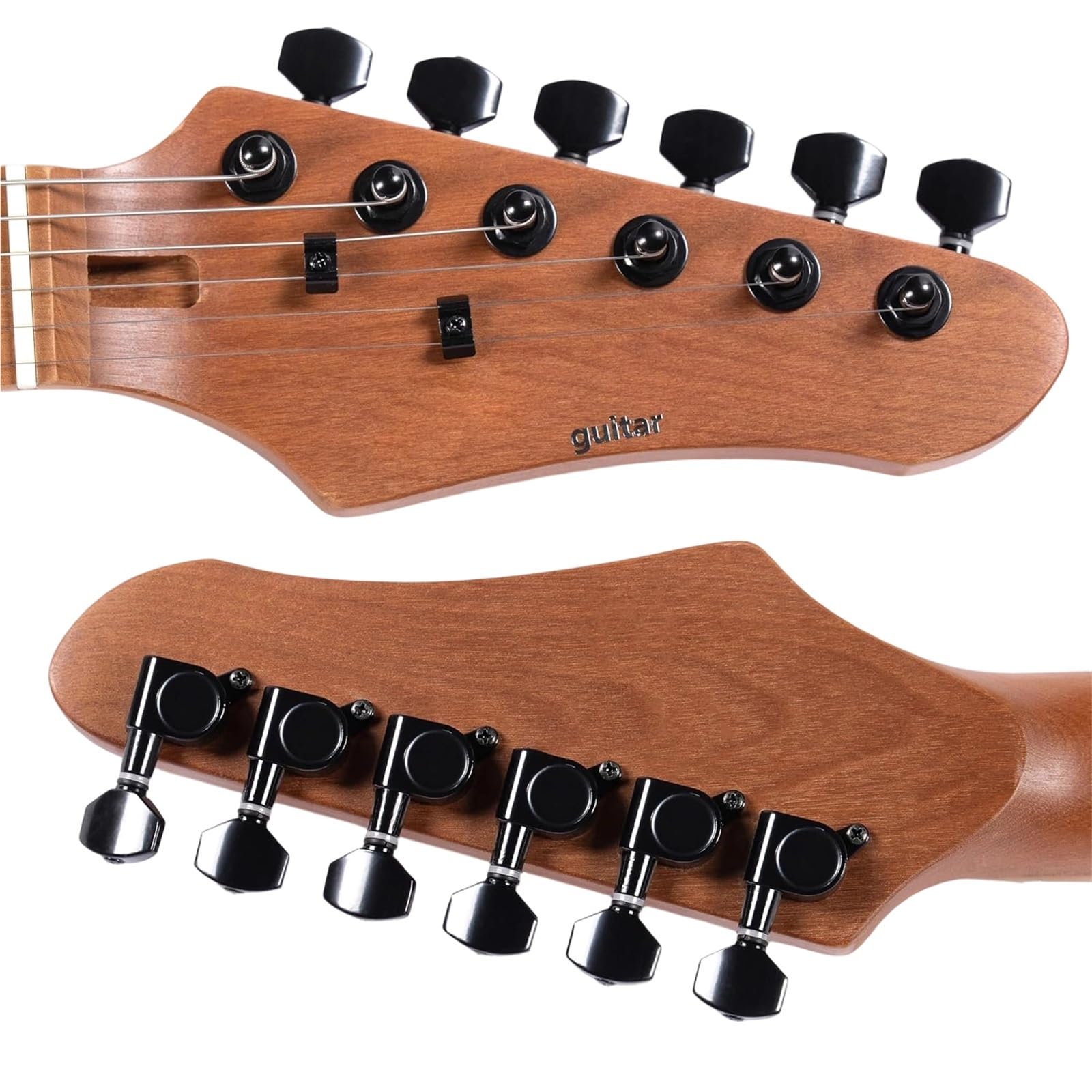 Standard Gitara Elektryczna Gitara Elektryczna SSH Z Prawą Ręką Solidna Dla Początkujących 7 Strun