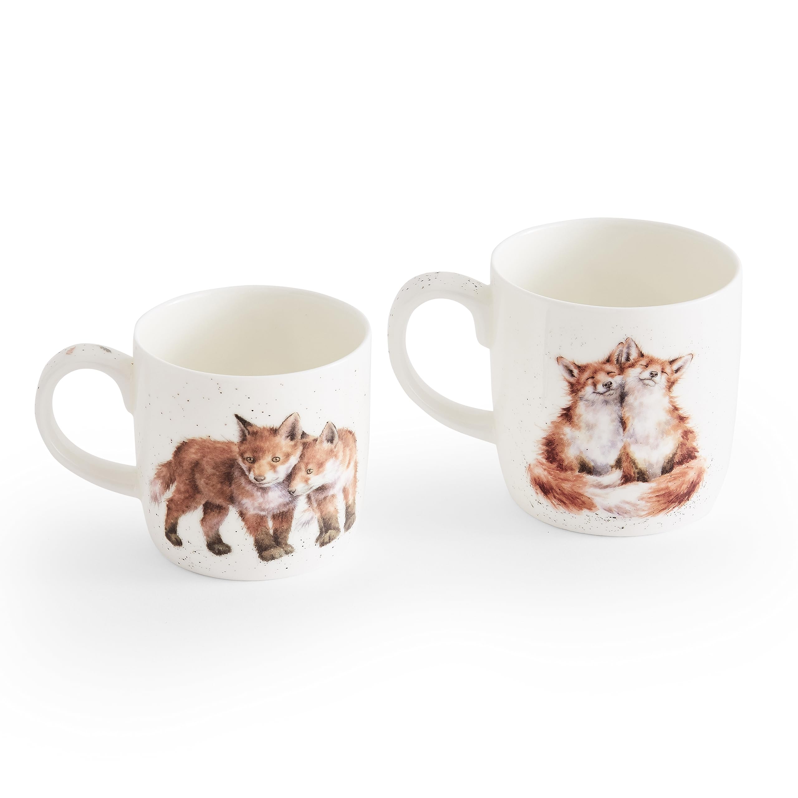 Wrendale Designs Geschenk-Set für Eltern und Kinder, Füchse, in Geschenkbox