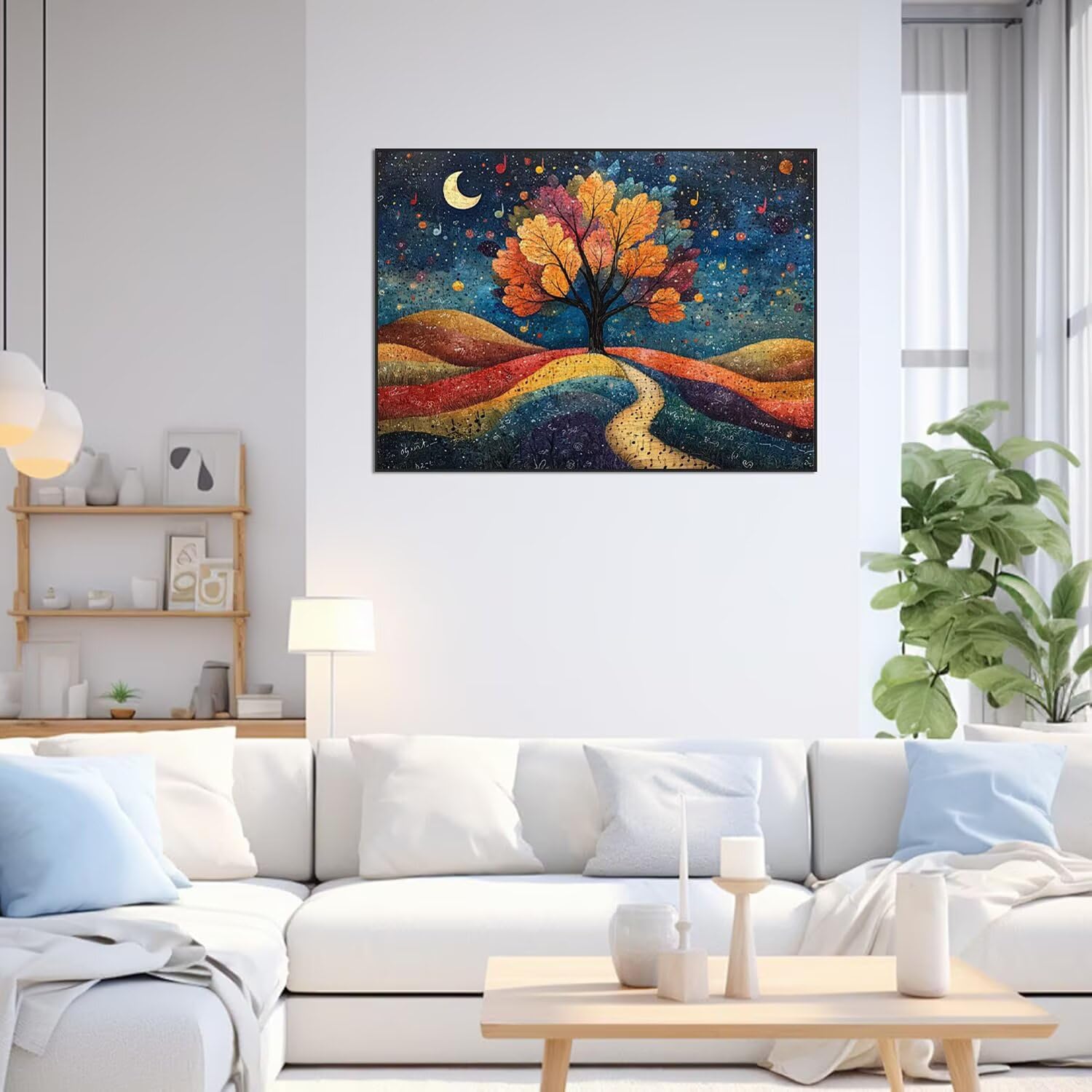 Puzzle 6000 Pezzi astratto Puzzle Classici per Gioco Familiare, n-62 | Impossibile Puzzles, Intrattenimento Creativo, Rilassamento Intelligence, Regalo per Amore e Amico, Decorazioni Casa, Albero