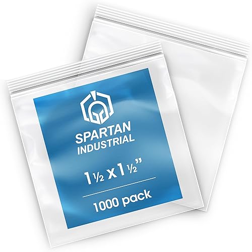 Bolsas reutilizables, 1000unidades, con cierre