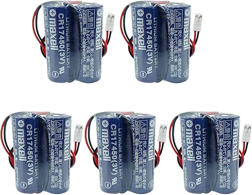 Miniatura 1 de 5PCS 2CR17450-2WK27  D80UB016170 2600mAh 3V Replacement PLC Industrial Control Battery Pack Single Use