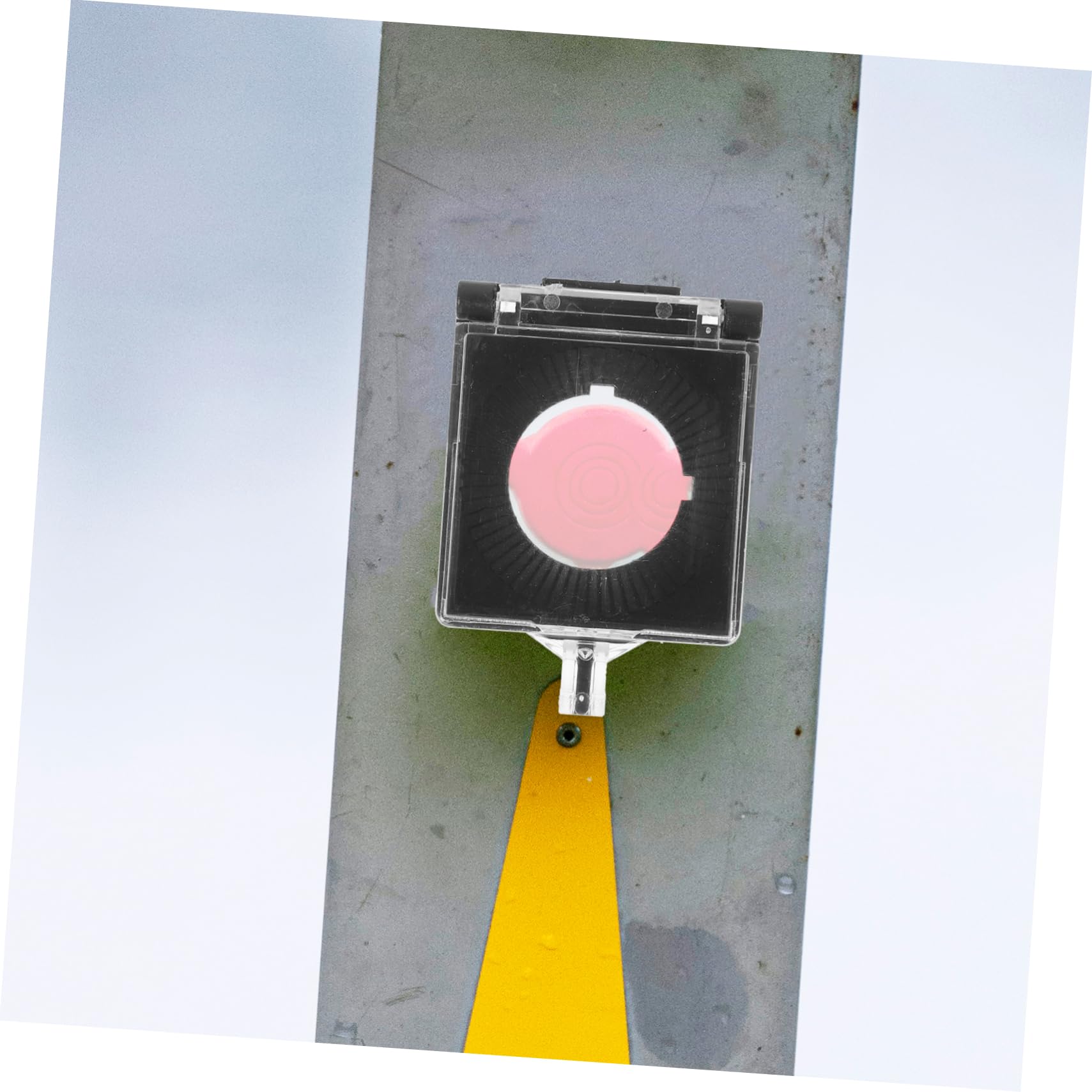 Unomor Push Button Switch Protector Emergency Stop Button Cover 2pcs Lockable for Machinery