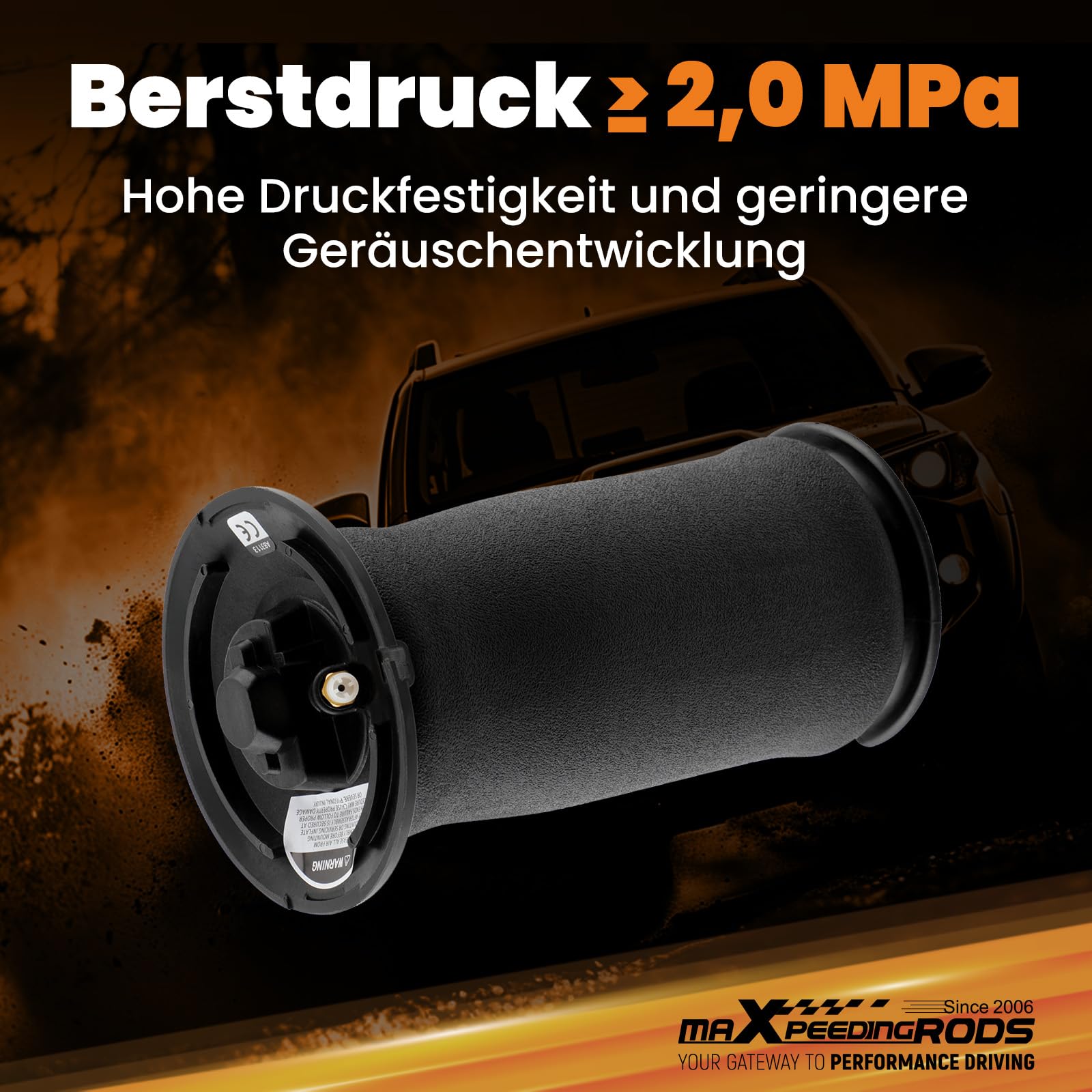 maXpeedingrods 2X Luftfeder für 5er Touring E61 37126765602 37126765603 Luftfederung Hinten