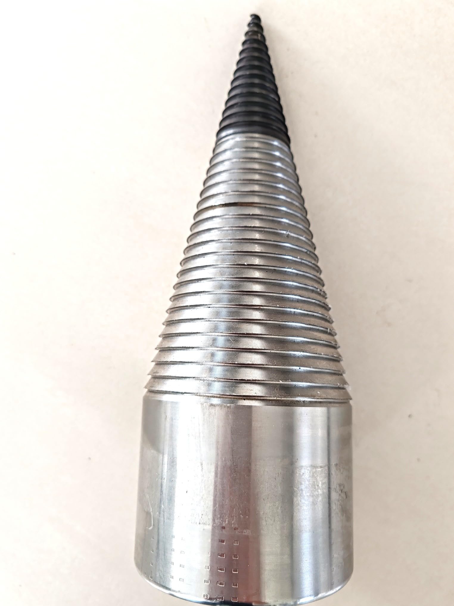 Spacavelli Spacagiunti Trapano conico Spacavelli 80mm con NUT punta intercambiabile/diverse prese (fori) (presa 38mm con NUT 10mm)