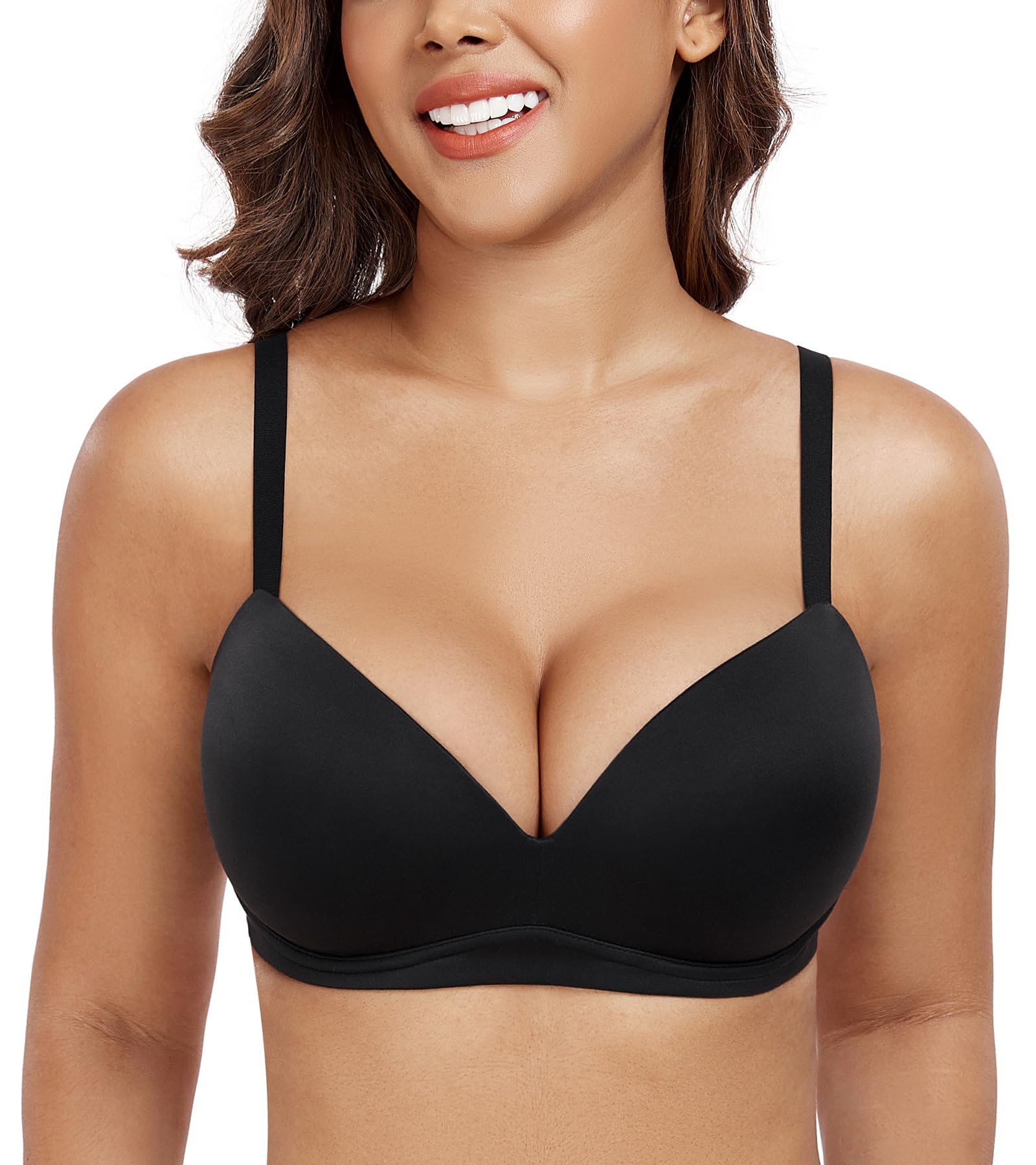 DotVol Damen Push Up BH Bequemer gepolsterter Bra für Frauen Ohne Bügel Unterwäsche Alltag BH