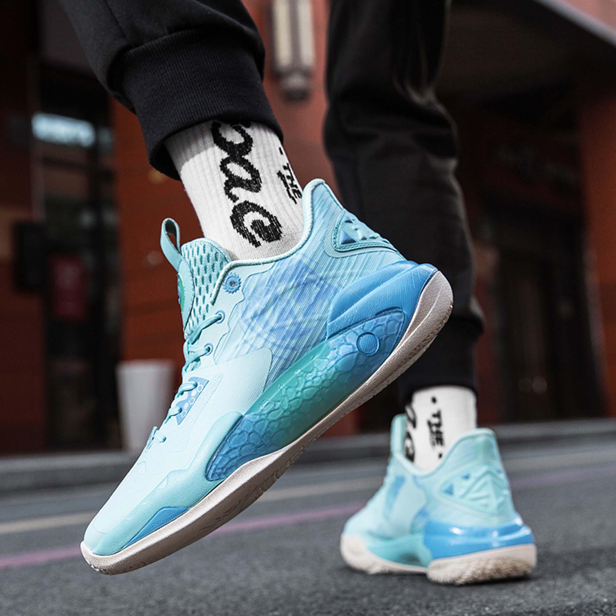 Zapatillas de Baloncesto Acolchadas de Alto Rendimiento for Hombre, Parte Superior Transpirable y Duradera, Soporte Ligero, Zapatillas Deportivas Elegantes