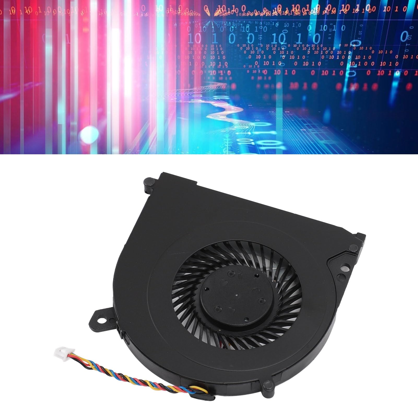 Ventola di Raffreddamento di Ricambio, per Elitebook 740 745 755 840 850 855 ZBook 14 G1 730792-001 con Connettore di Alimentazione a 4 Pin, Ventola di Raffreddamento CPU