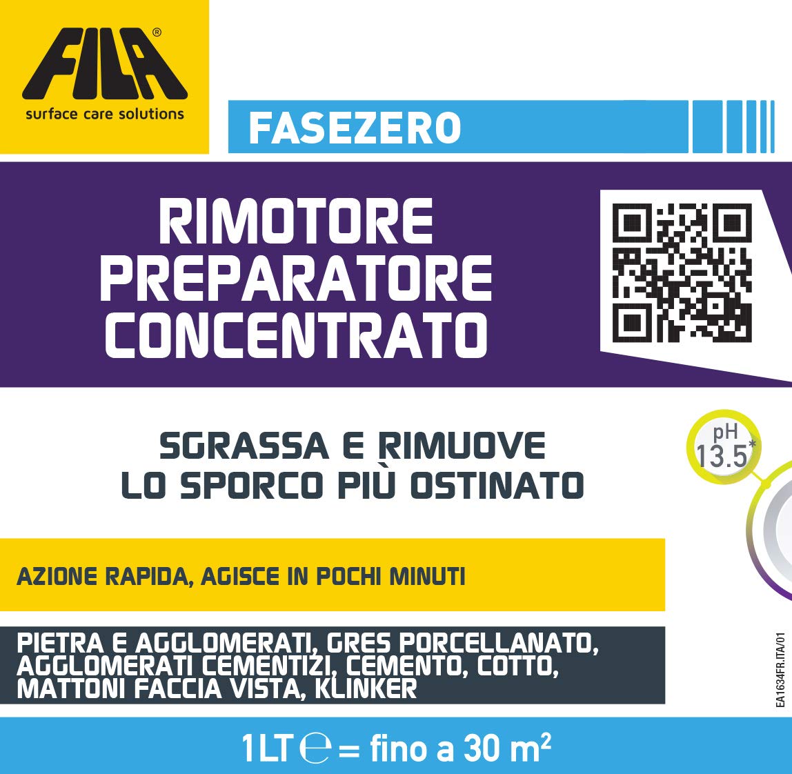 FASE ZERO Detergente Rimotore e Preparatore Concentrato