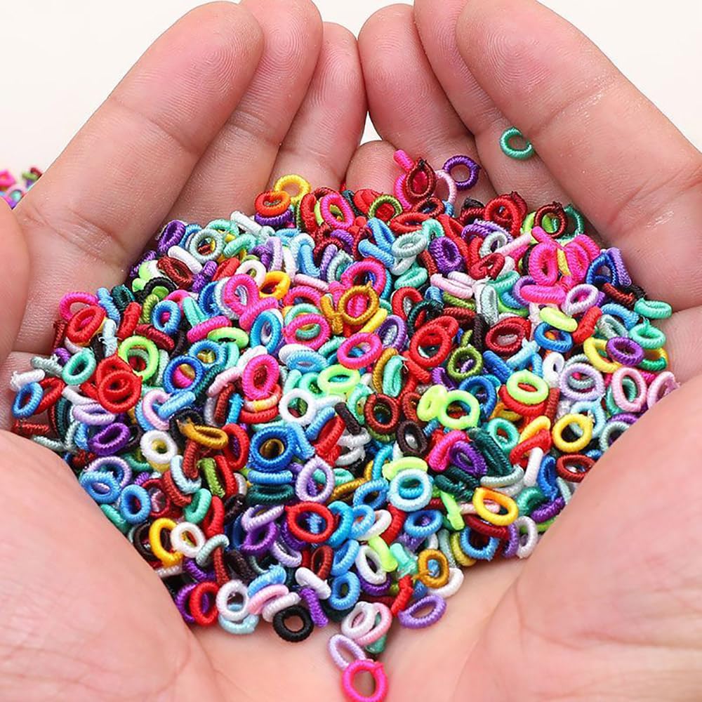 100PCS 6mm Chinese Knot Coil,Round Small Pineapple Buckle,Satin Nylon Cord Thread for Bracelets DIY Arts Crafts, Bracelet, Necklace, Jewelry Making,Chinese Knot Accessory