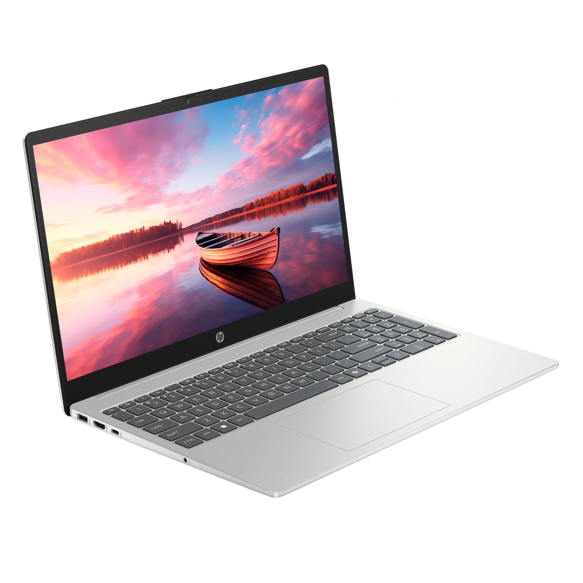 HP Touchscreen 15.6" FHD Business Laptop Computer, Intel 10-Core i5 Processor, Windows 11 Laptop 16GB RAM 1TB Storage (512GB SSD+512GB Docking Set), Numeric Keypad, NLY Earphones, Natural Silver