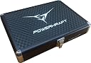 Powerkraft Table Tennis Aluminium Framed Premium Racket CASE Cover + ABS - Black. Table Tennis Racket case,Bat Cover, Bat case. TT Gift gallery image