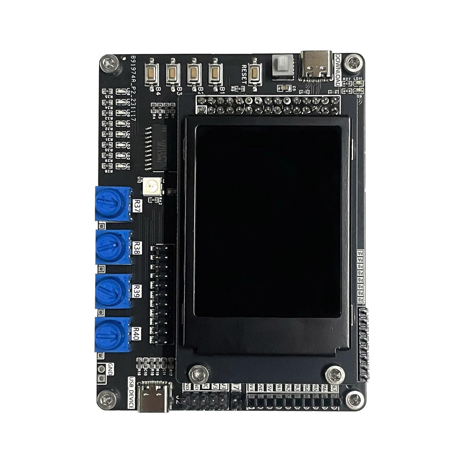 Scheda di sviluppo per Debugger Blue Bridge Cup DAPLINK, LCD da 2,4" e scheda debugger ad espansione extra