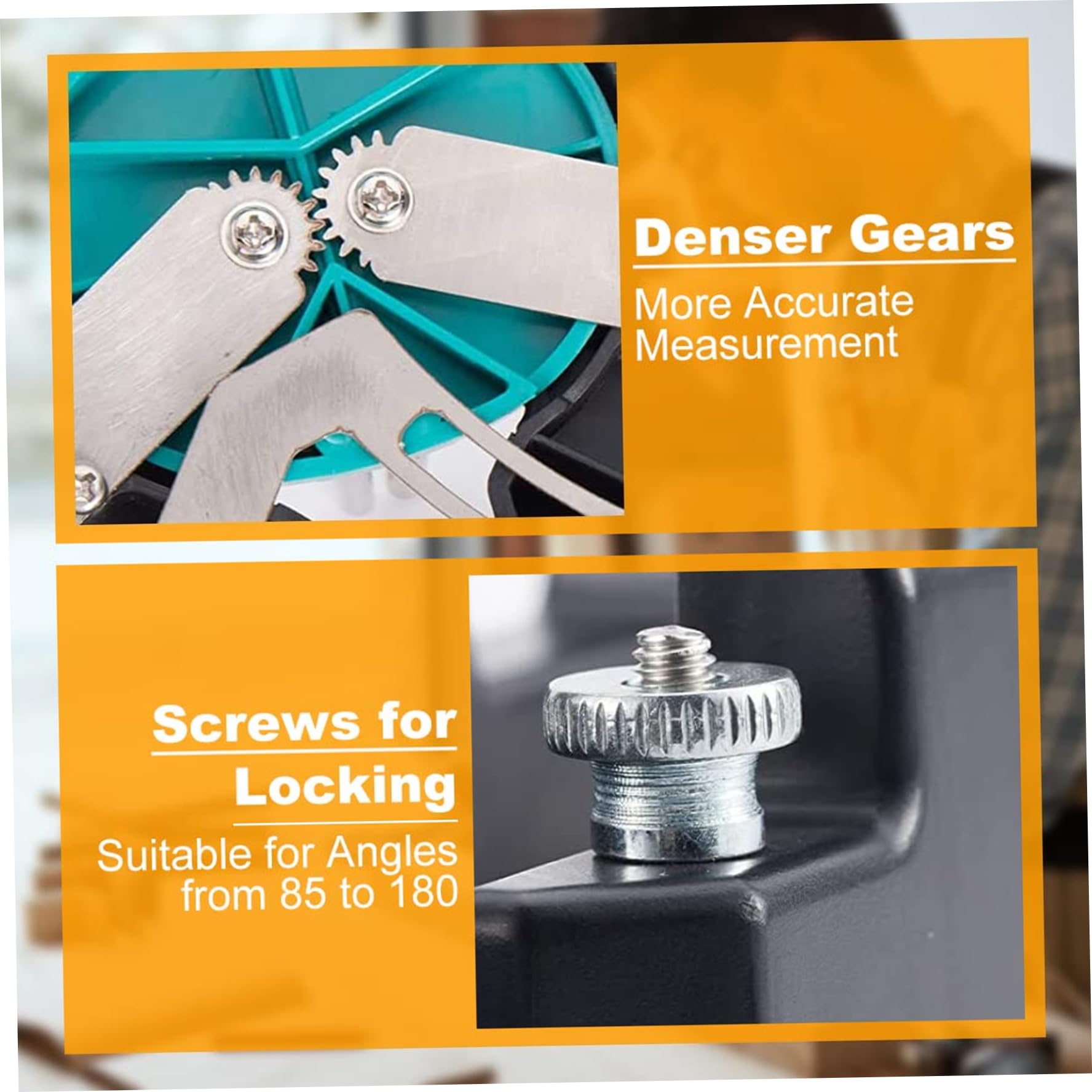 Utensile Per Taglio Angoli 2 In 1 - Misuratore E Trasferitore Angoli Da 85&deg; A 180&deg;