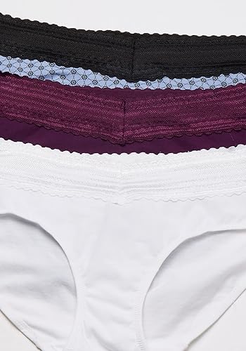 Miniatura 4 de Warner's Paquete de 3 pantaletas hípster Blissful Benefits que no forma rollitos, para mujer