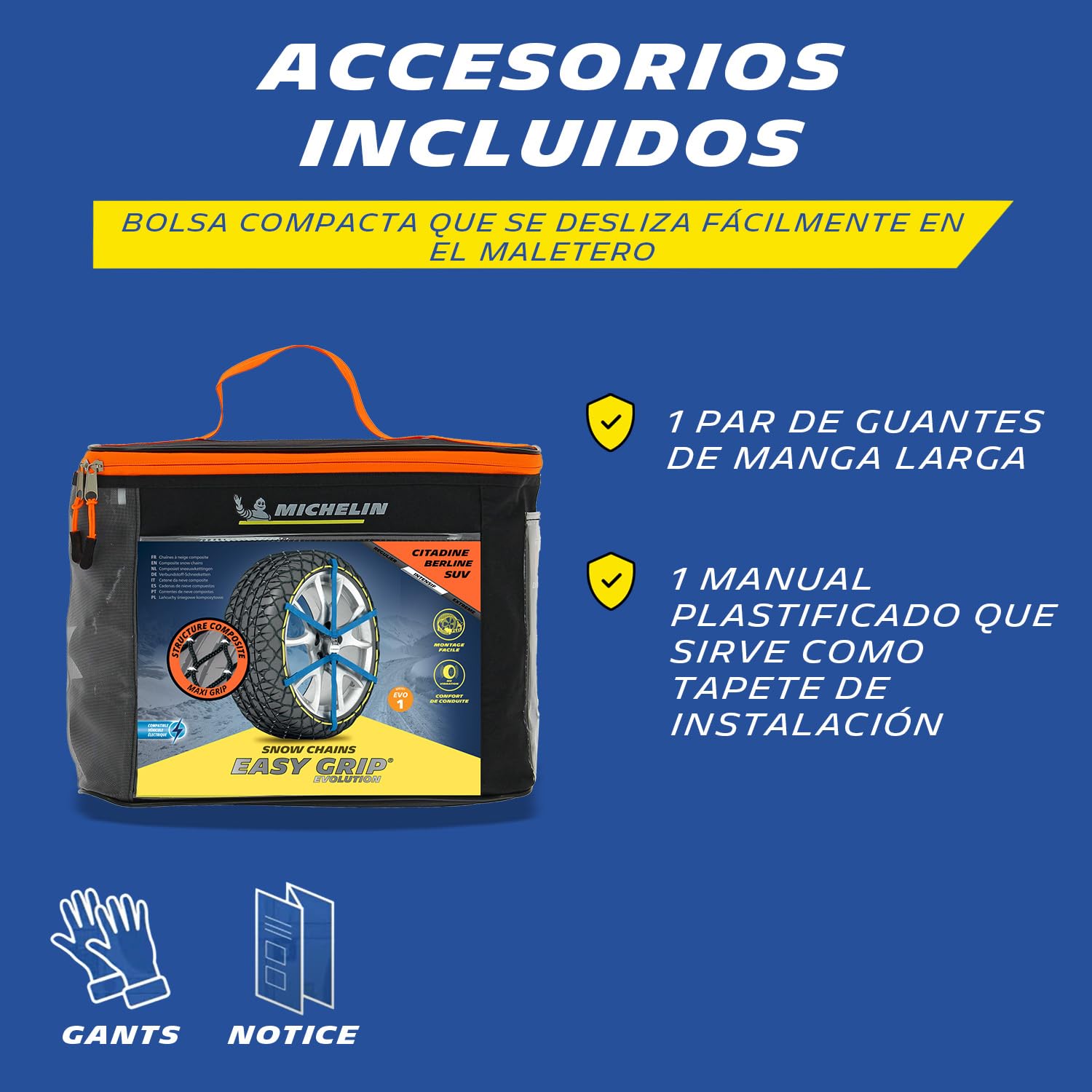 Michelin Cadenas Nieve Easy Grip Evolution 13