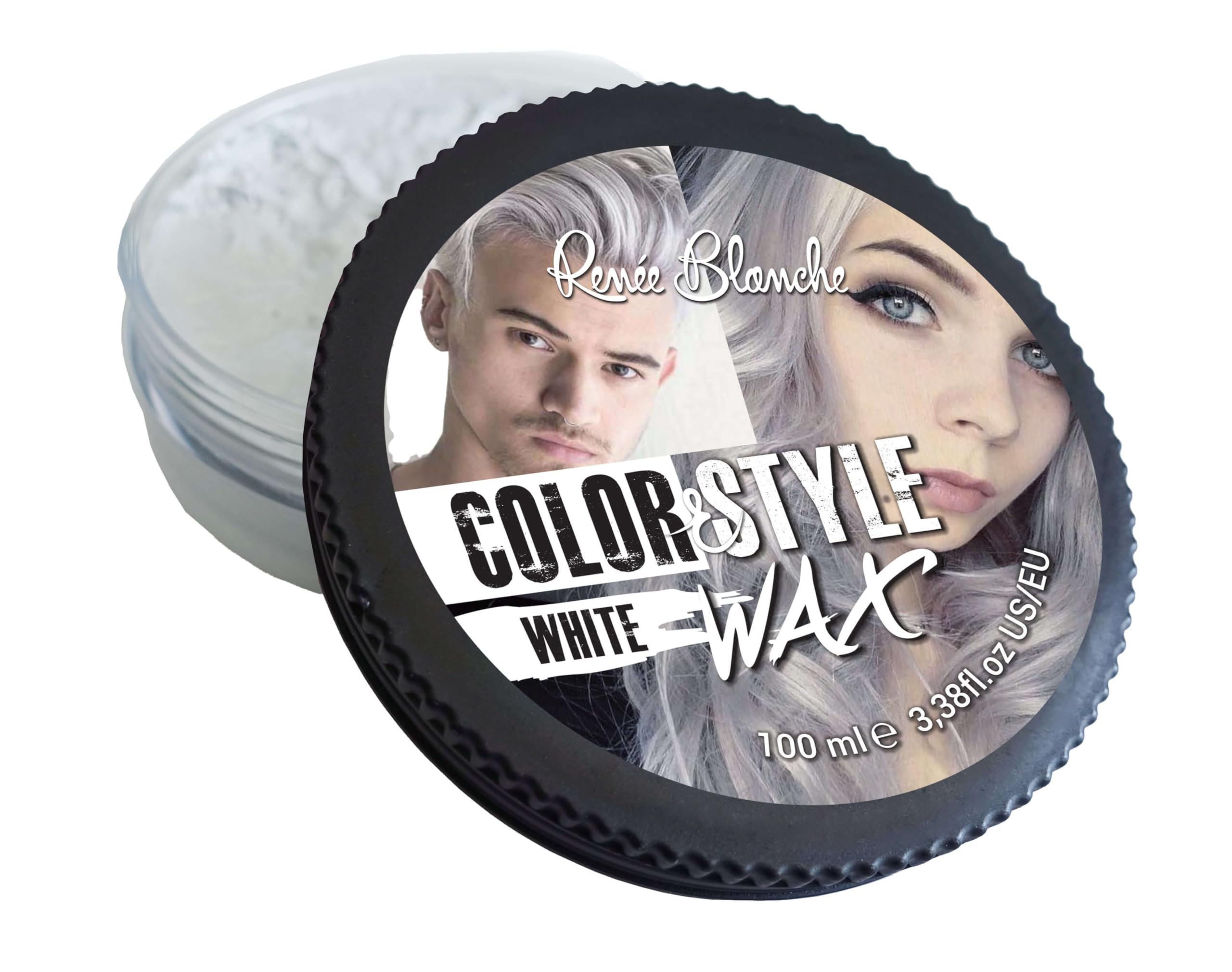 Styling and coloring wax Color & Style Wax white Renée Blanche 100ML