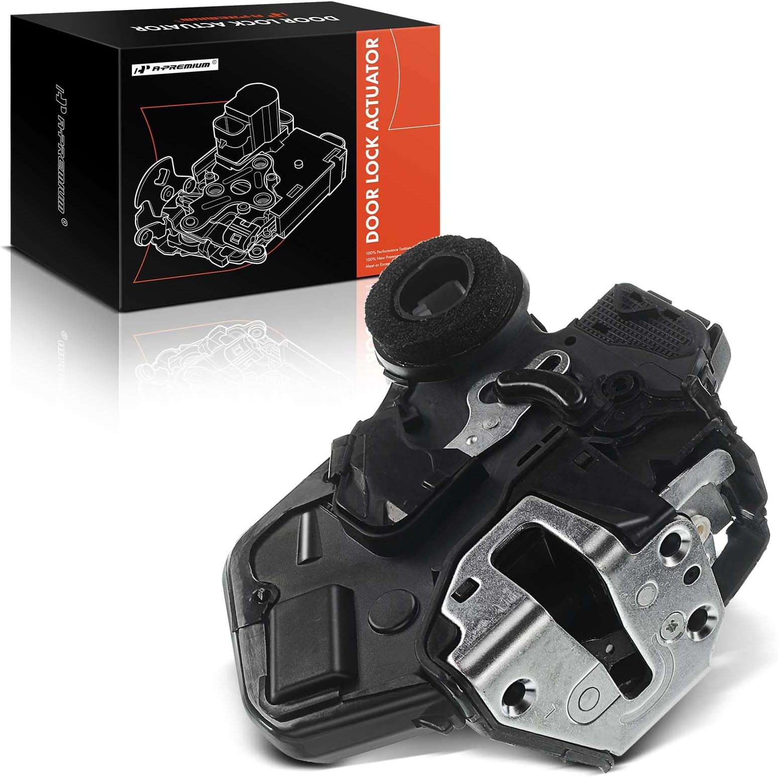 A-Premium Rear Driver Door Latch Lock Actuator Compatible with Lexus & Toyota Vehicles - ES300 ES330 GX470 RX330 RX350 RX400h 4Runner Camry Corolla Matrix Solara, Replace# 69060-AA040, 69060-60090