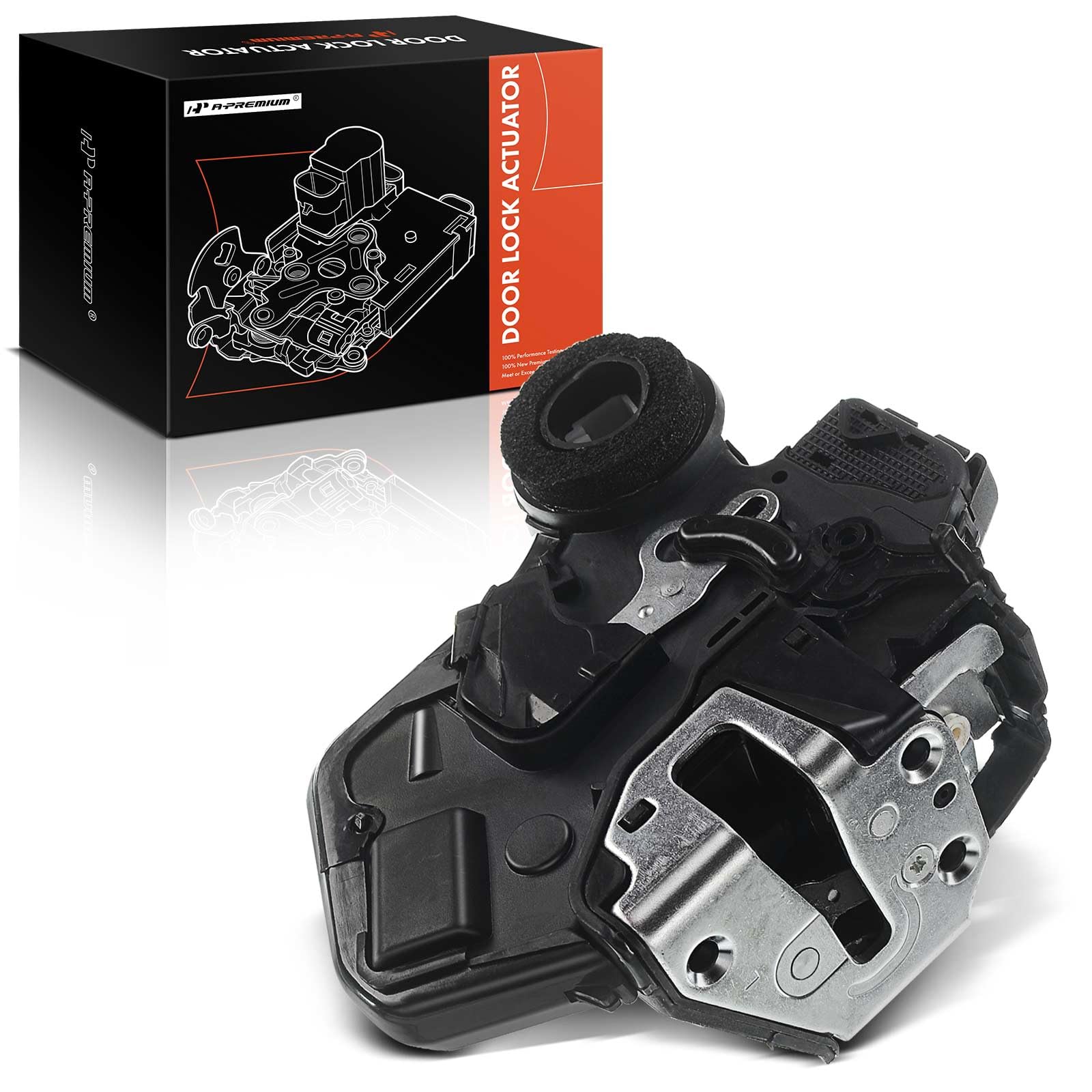 A-Premium Rear Driver Door Latch Lock Actuator Compatible with Lexus & Toyota Vehicles - ES300 ES330 GX470 RX330 RX350 RX400h 4Runner Camry Corolla Matrix Solara, Replace# 69060-AA040, 69060-60090