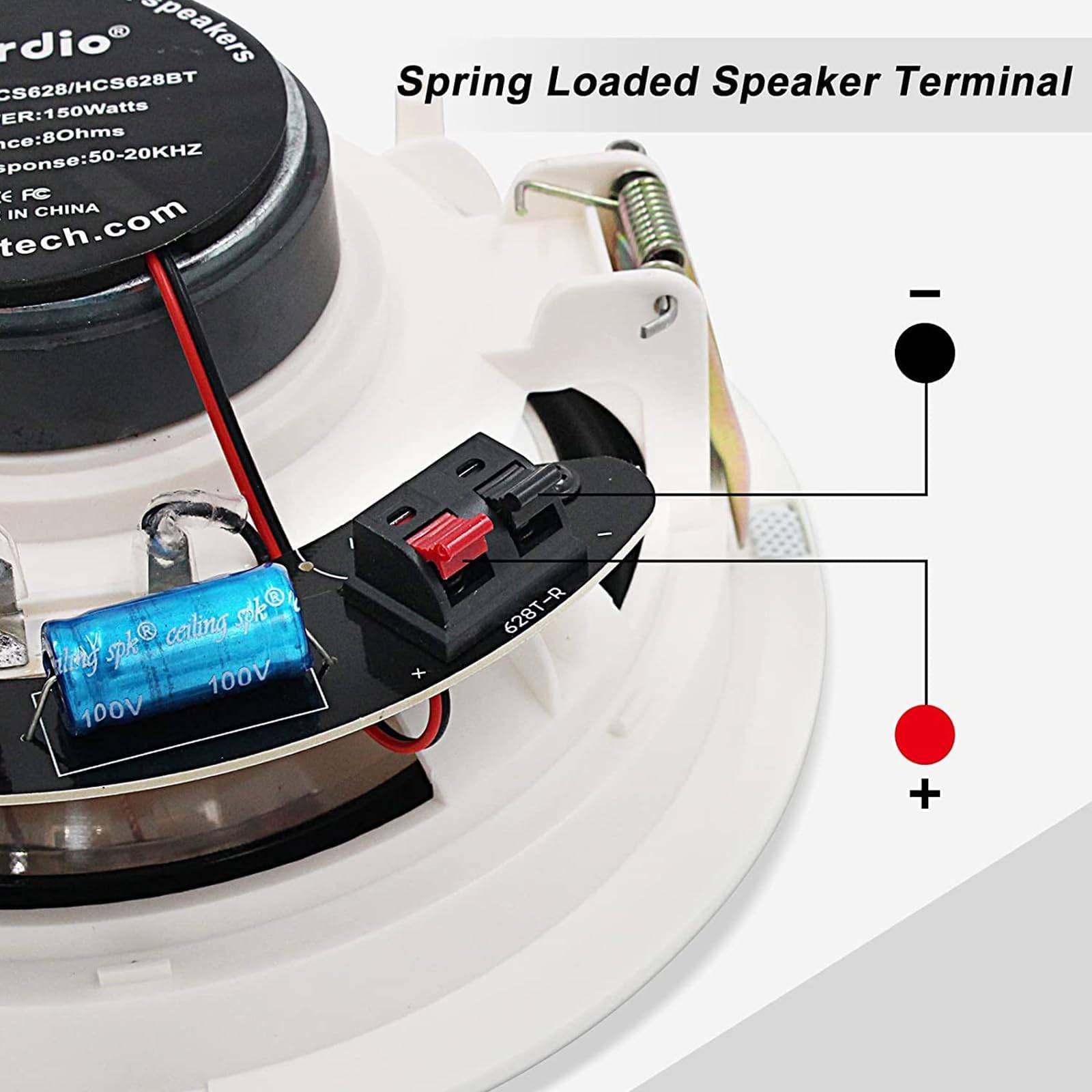 Herdio Bluetooth Ceiling Speakers - Wireless Home Audio -4 Herdio Bluetooth Ceiling Speakers - Wireless Home Audio -4