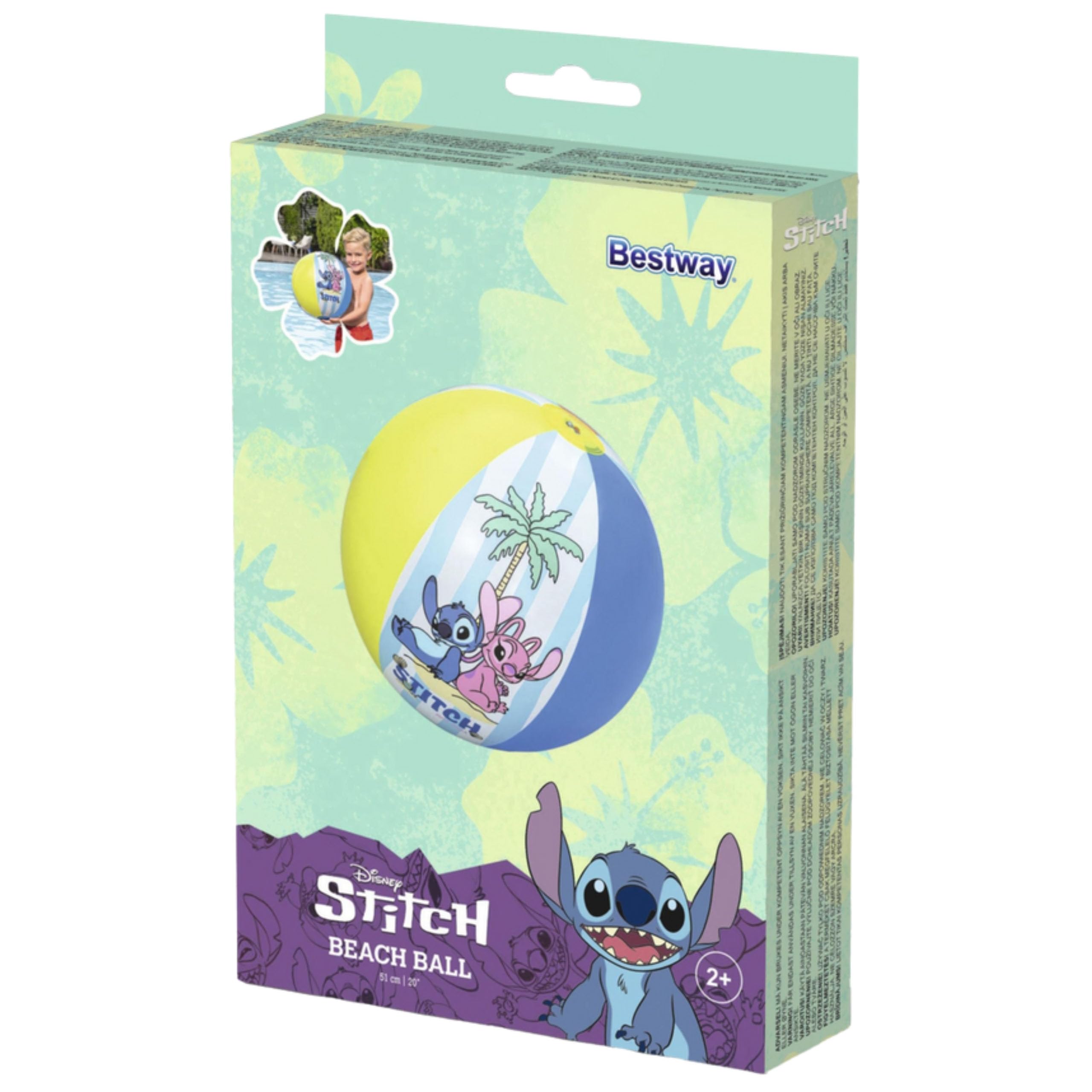 sarcia.eu DISNEY Pallone gonfiabile spiaggia BAMBINI GRANDE piscina 51 cm