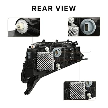 Amazon.com: Partzer 車頭燈組件適用於2022-2023 Chevy Equinox