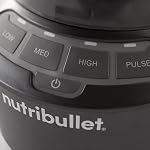Nutribullet NBF50400 Mixeur de Comptoir pour Smoothies, Smoothies, Préparation Alimentaire et Mélange de Produits Gelés, 64 oz, 1200 W, Gris Foncé
