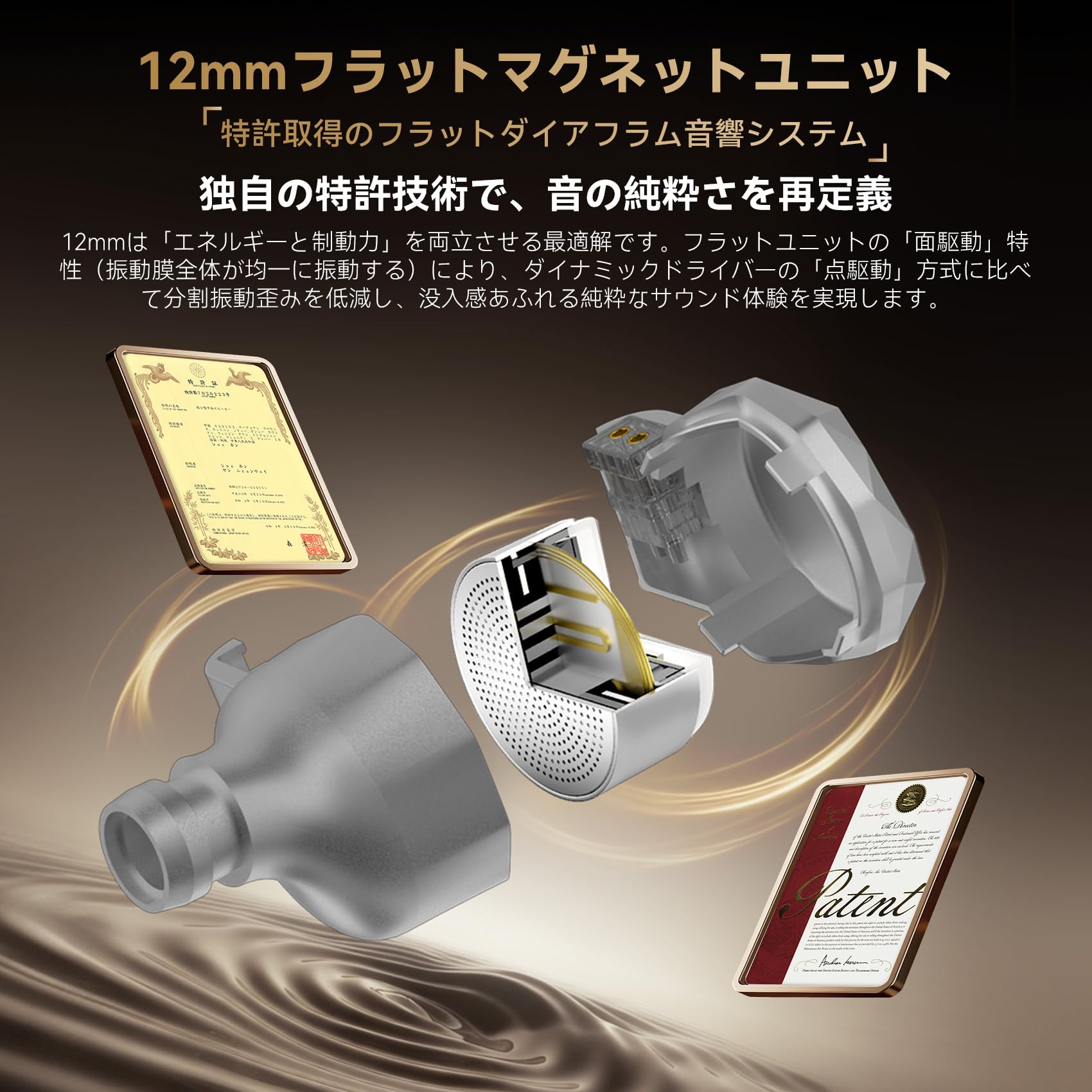 TRI I2 平面駆動イヤホン 12mm PMD 有線 モニターイヤホン　未開封 Amazon.co.jp: イヤモニ TRI i2 崆峒印 平面駆動 イヤホン 有線