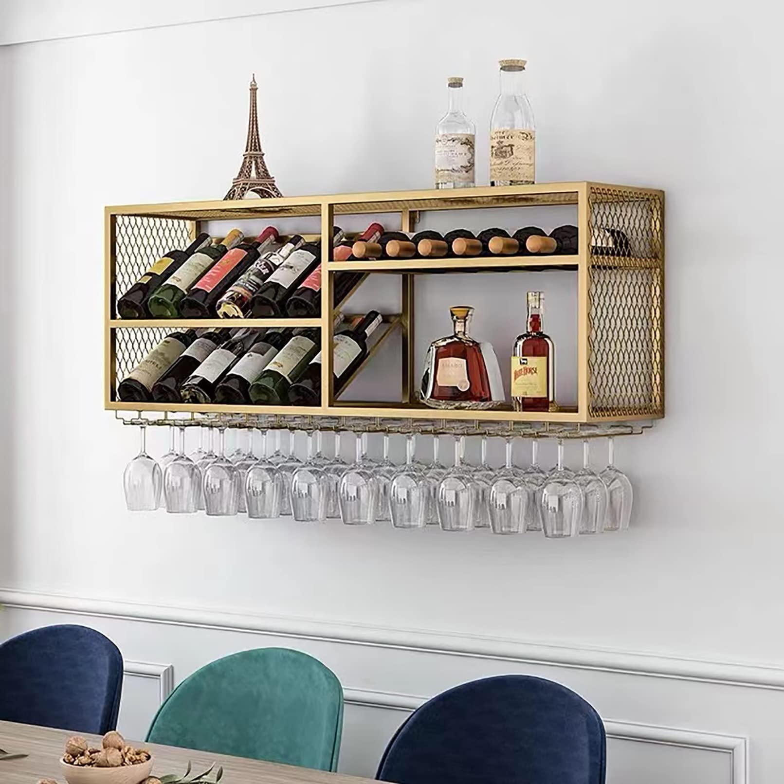 Porte-Bouteilles en métal Moderne pour ranger et sublimer vos vins