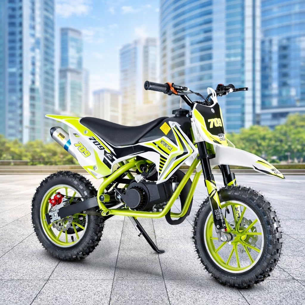 Amazon.co.jp: 50cc 子供用ダートバイク, 2ストロークアップグレード