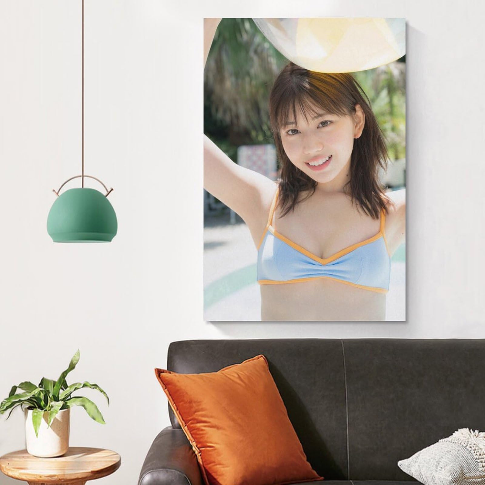Amazon.co.jp: 白石まゆみ キャンバスアートポスター 水着写真ポスター