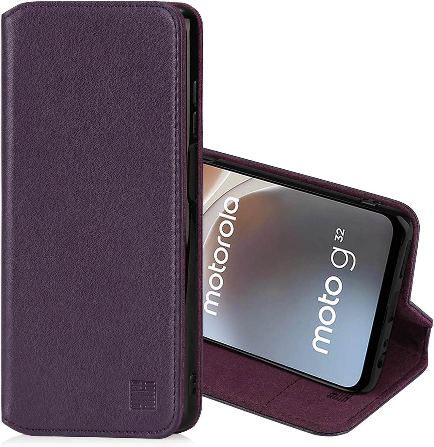 Custodia Portafoglio SEAHAI Per Motorola Moto G32 - Pelle PU Con RFID