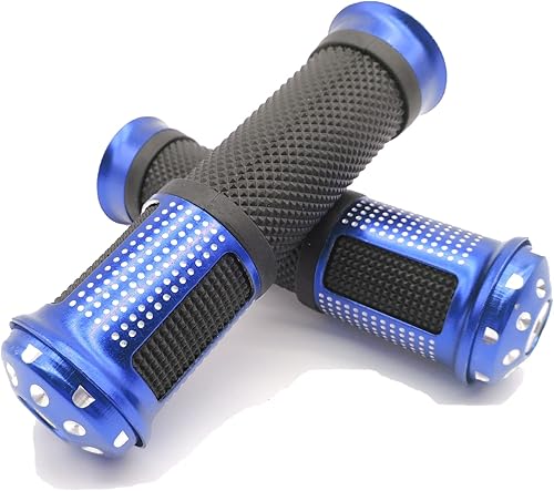 HiSport Agarres universales para manillar de motocicleta de 78 pulgadas, 2 unidades de empuñaduras antideslizantes y cómodas para la mayoría de