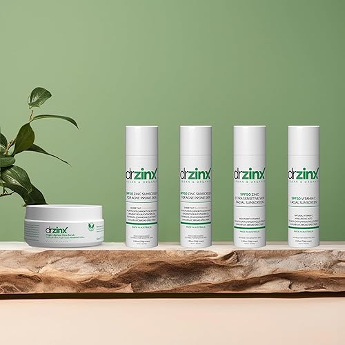 Miniatura 7 de Dr ZinX Exfoliante facial y máscara de microdermoabrasión con enzima de bromelina vegana + semillas de albaricoque italiano orgánico