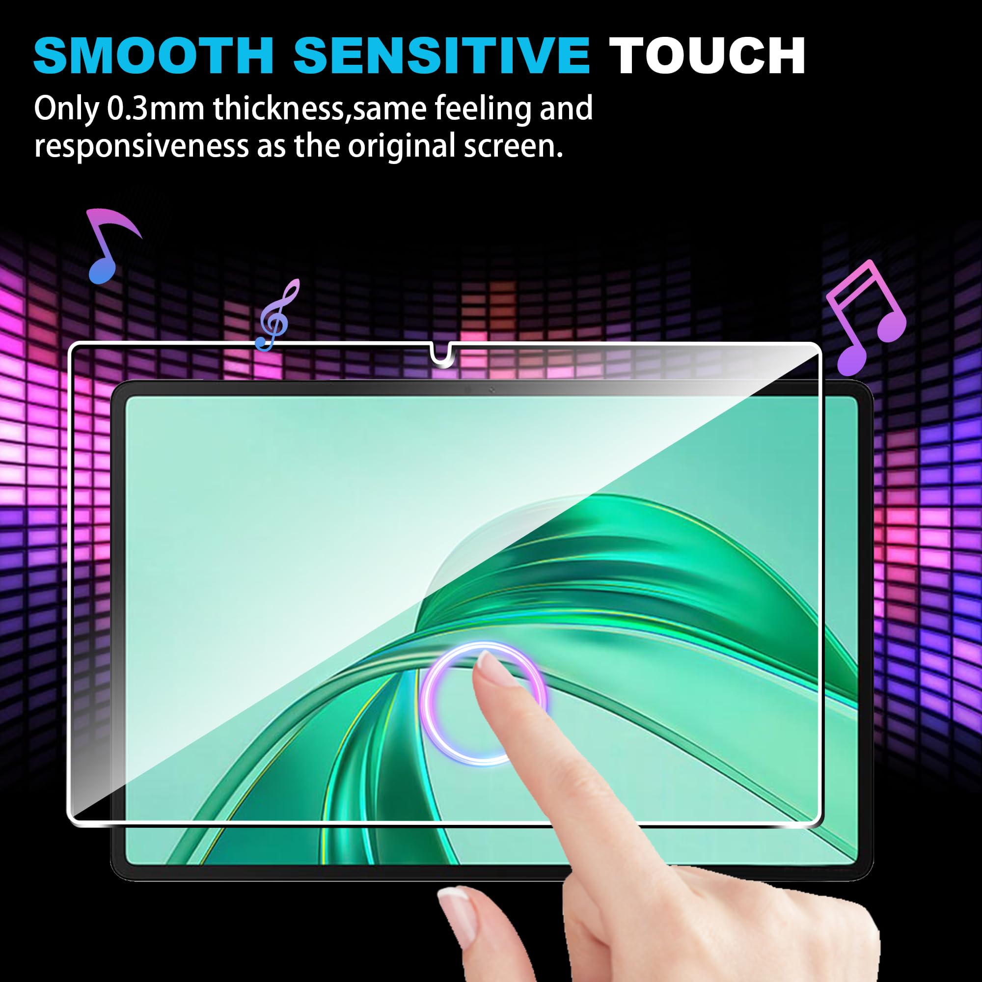 Pellicole protettive in vetro temperato 9H per Honor Pad X8a/X8b 11.0" - 2 pezzi