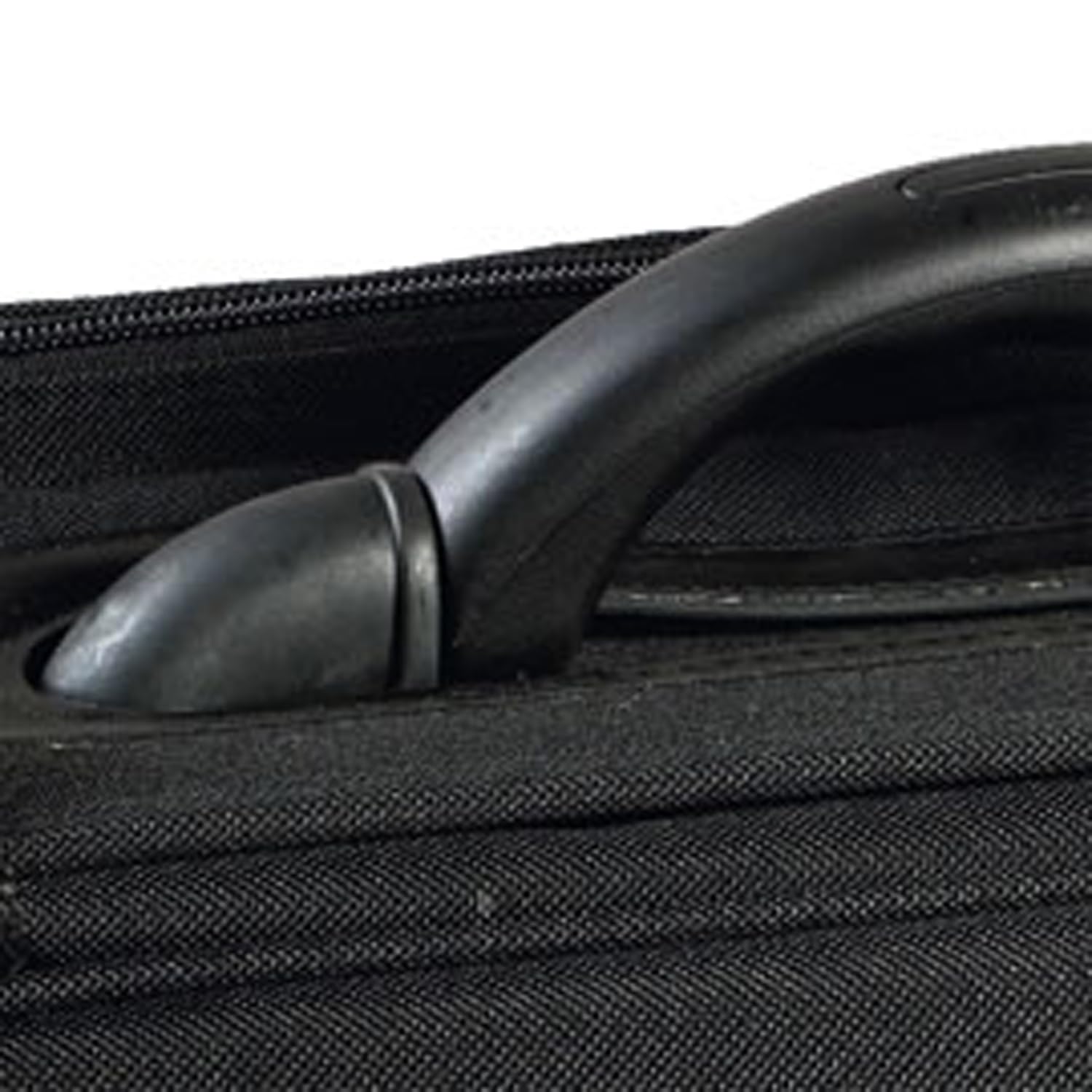 monolith 2000002168 - Pilotenkoffer Soft aus Nylon, Aktenkoffer 21 Liter, 15,6 Zoll Laptopfach, schwarz