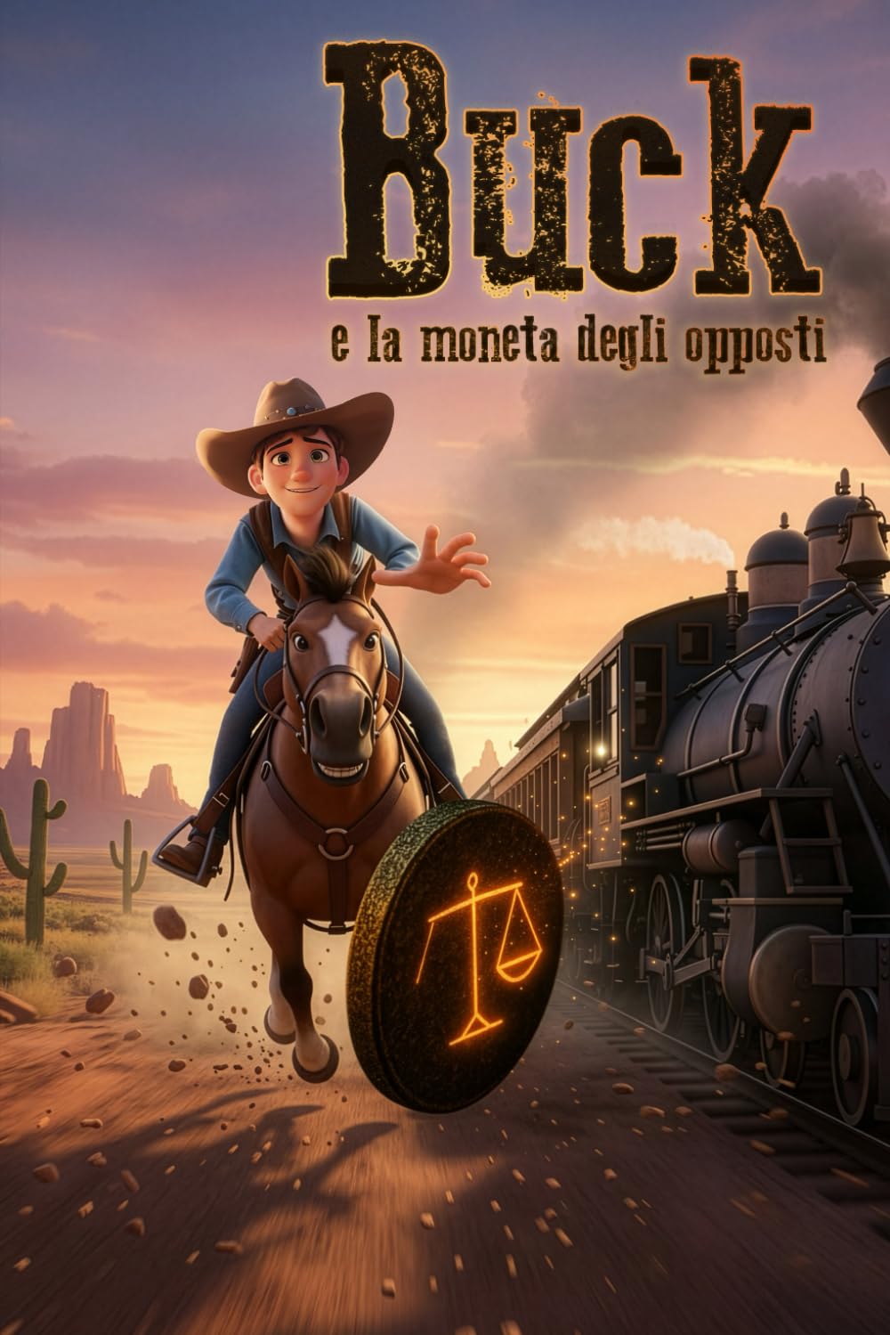 Buck e la moneta degli opposti: Un’avventura western per bambini 8-12 anni sul coraggio, l’amicizia e una moneta magica (Il mondo di Buck)