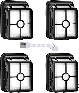 Leadaybetter 4 x 1866 pieces filters for Bissell Crosswave 17132, accessories for Bissell 3-in-1 accessories wet and dry vacuum cleaner and Crosswave 2225N Pet Pro filter.